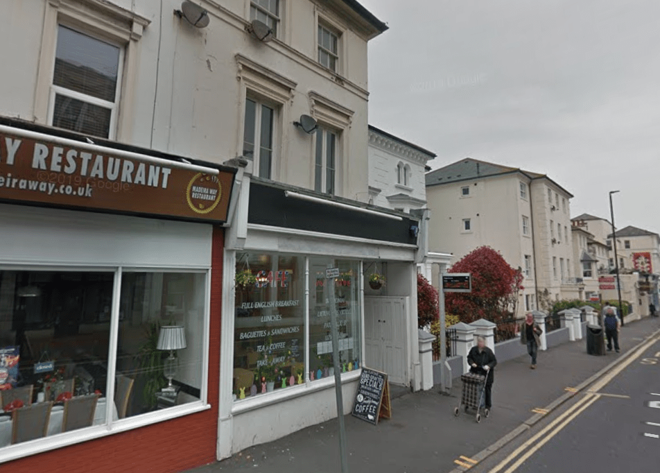 Eastbourne Cafe Blue Alpine