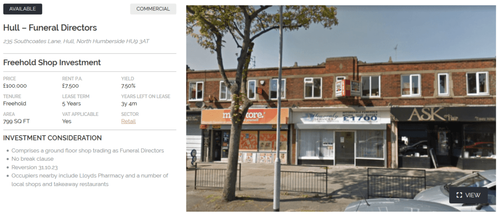 Commercial Property for Sale Near Me Hull