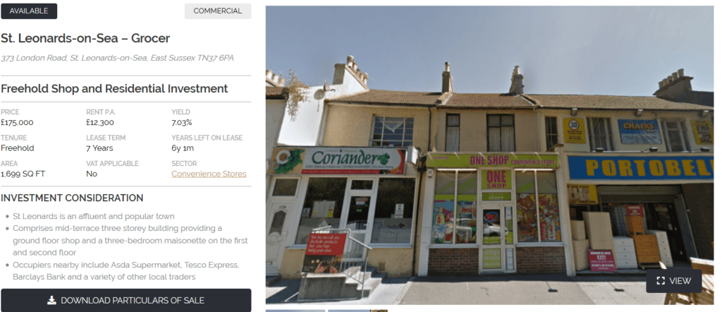 Commercial Property for Sale Near Me East Sussex