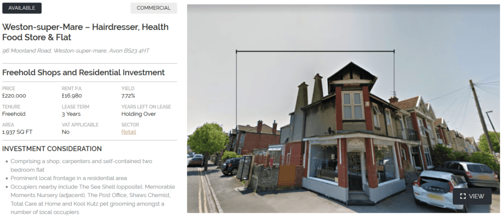 Commercial Property for Sale Near Me Bristol