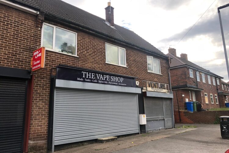 freehold commercial investment Old Whittington