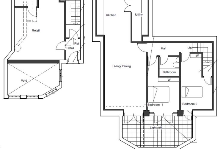 freehold retail investment with residential development potential London