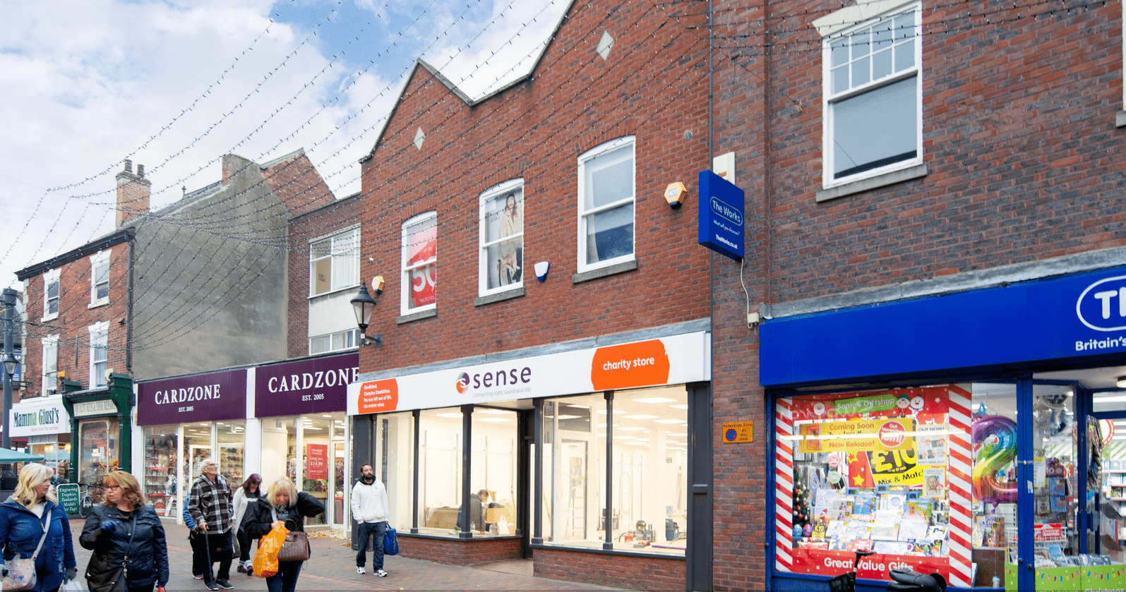 Retford Charity Shop Blue Alpine