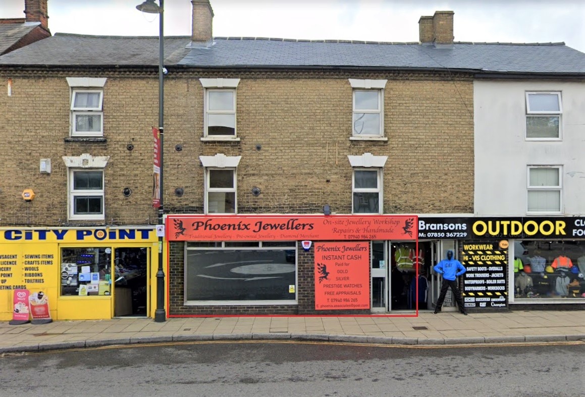 Biggleswade Retail Shop Blue Alpine