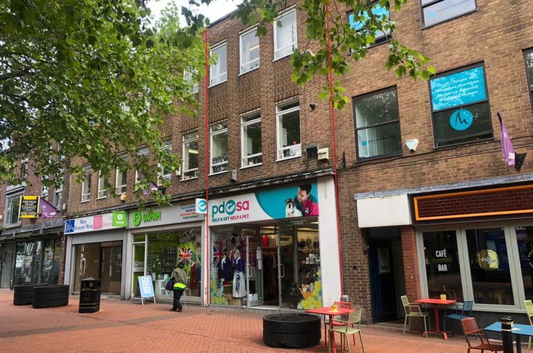 freehold retail investment near me Newcastle Staffordshire West Midlands