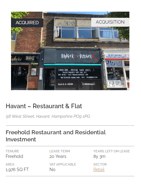 COMPLETED SALE – 58 West Street, Havant, Hampshire PO9 1PG - Garret