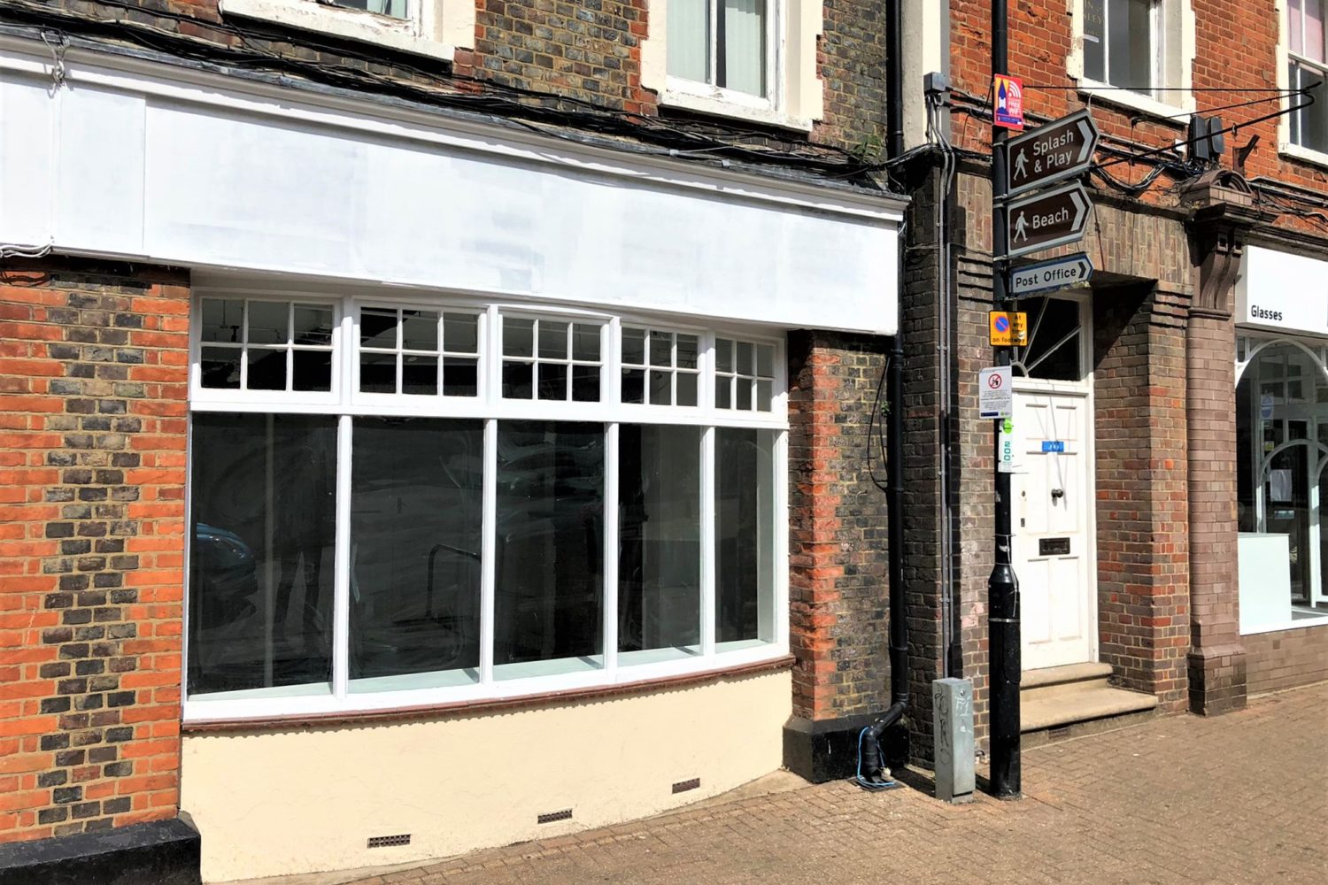 Leighton Buzzard Retail Shop Blue Alpine