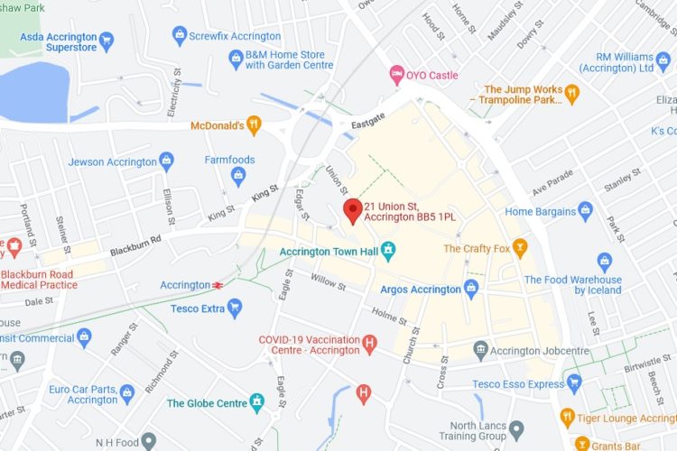 retail premises to let near me Accrington