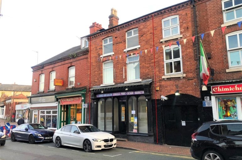freehold retail mixed use investment near me Middlewich Wheelock Street