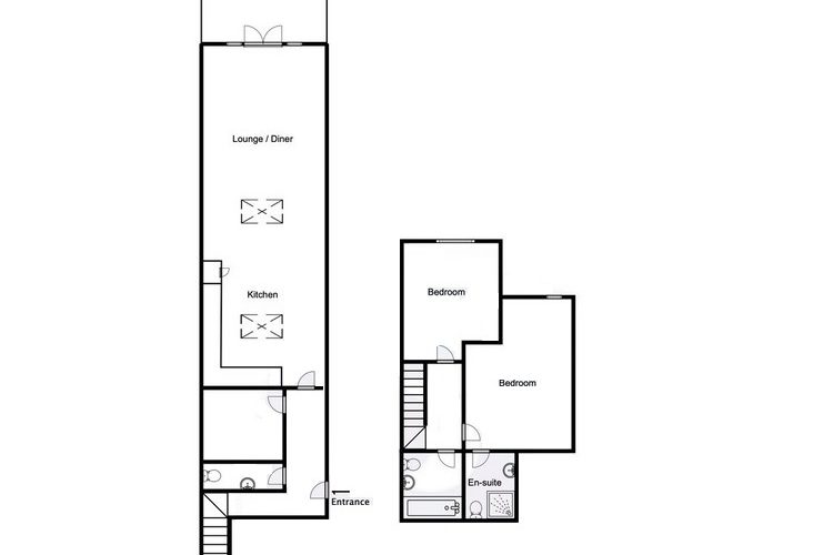 freehold mixed use block of shop and 3 flats, investment near me Romford, Ilford, East London