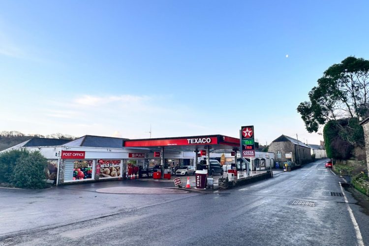freehold texaco petrol station post office service station investment devon south west kingsbridge