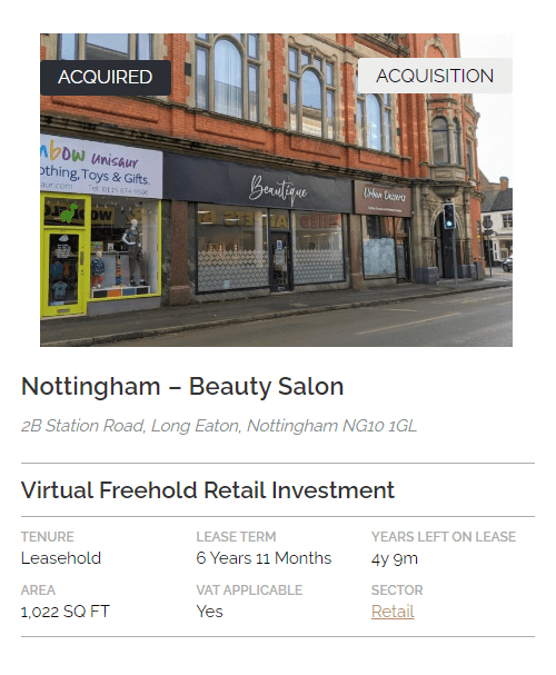 COMPLETED SALE - 2B Station Road, Long Eaton, Nottingham NG10 1GL - Garret