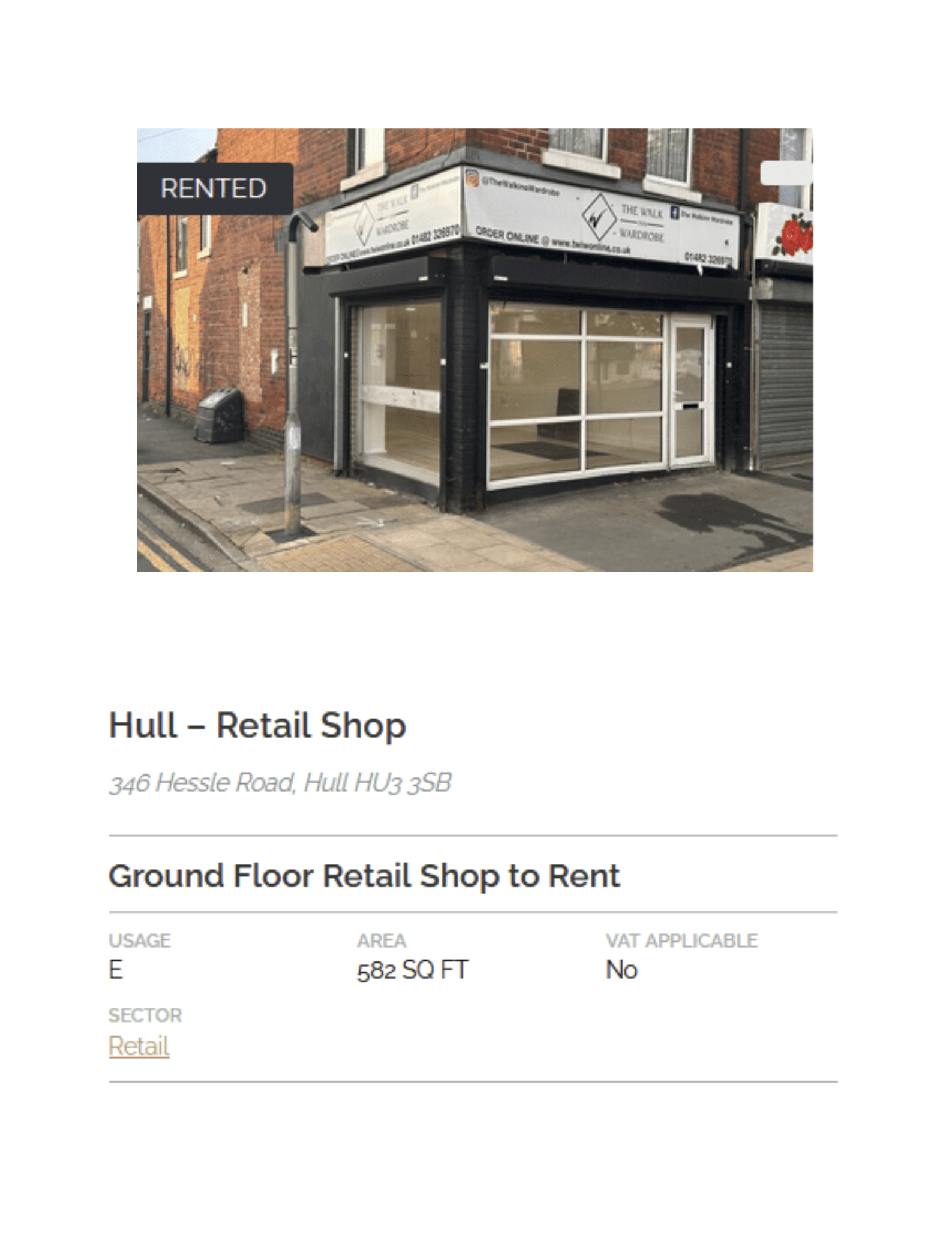 COMPLETED LEASE – 346 Hessle Road, Hull HU3 3SB