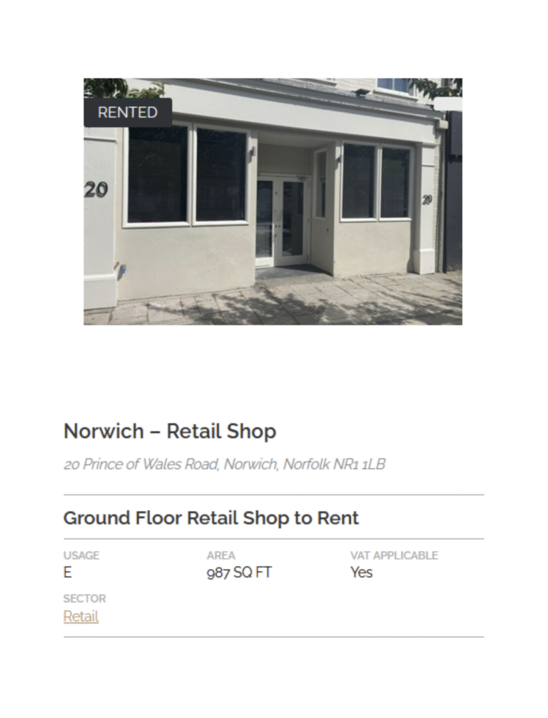 COMPLETED LEASE – Ground Floor, Greyfriars House, 20