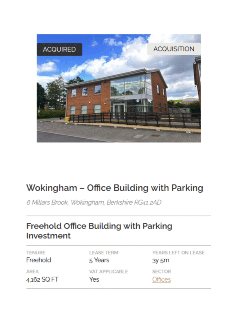 COMPLETED SALE – 6 Millars Brook, Wokingham RG41 2AD