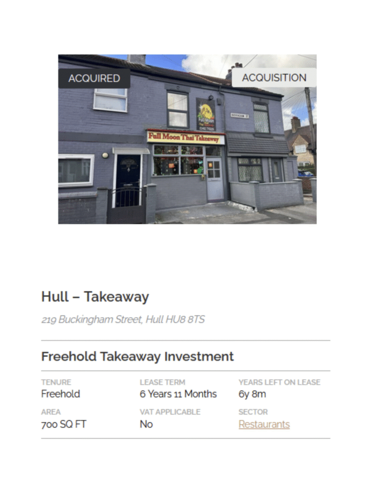 COMPLETED SALE – 219 Buckingham Street, Hull HU8 8TS